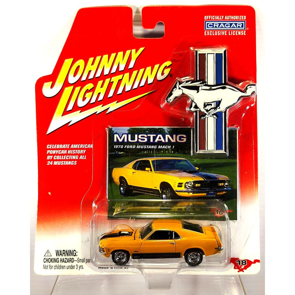 Johnny Lightning Mustang Series 1970 MUSTANG MACH 1, New, See Pics/Description!
